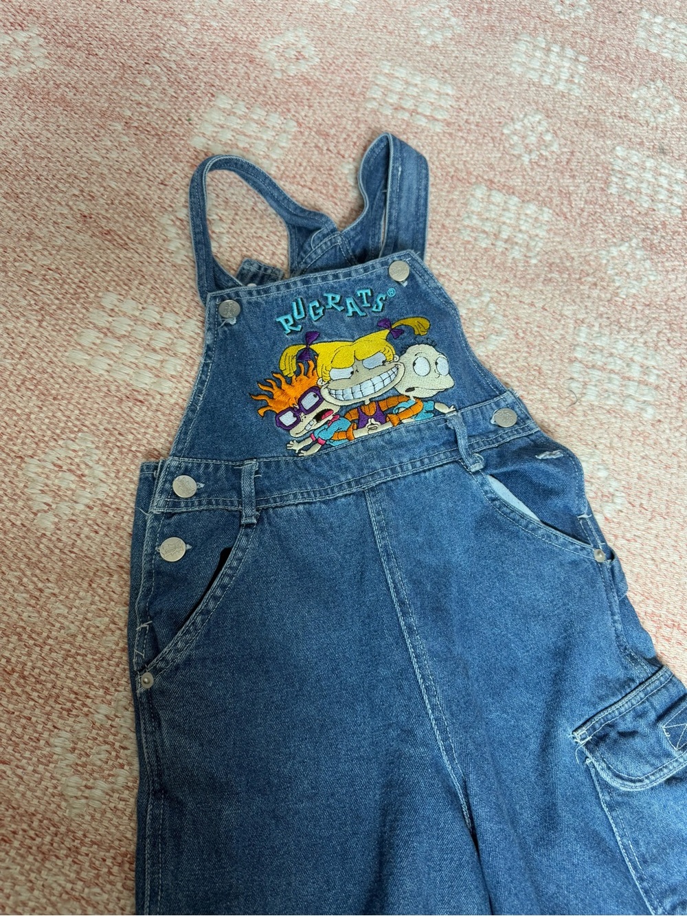 Denim Overalls - Blue Kids Bottoms